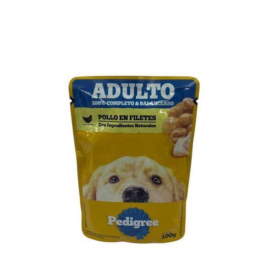 ALIMENTO PARA PERRO ADULTO POLLO SOBRE 100GR