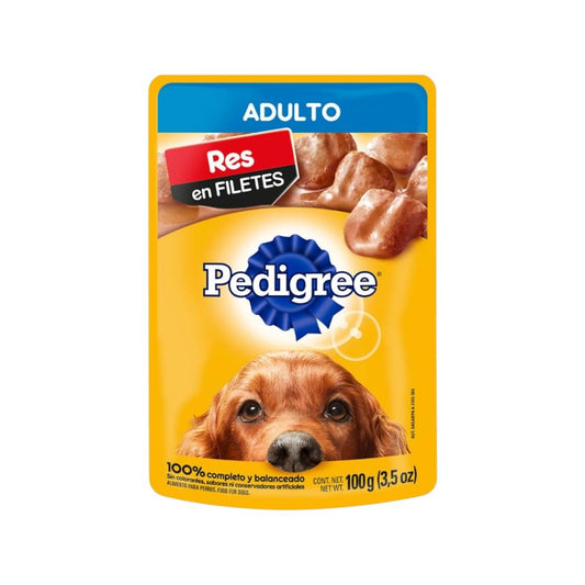 ALIMENTO PARA PERRO ADULTO RES SOBRE 100GR