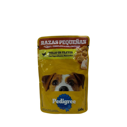 ALIMENTO RAZA PEQUEÑA POLLO 100GR