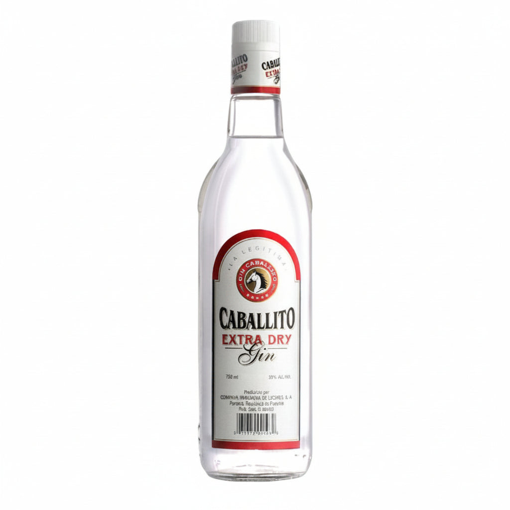 GINEBRA CABALLITO BOTELLA 750ML