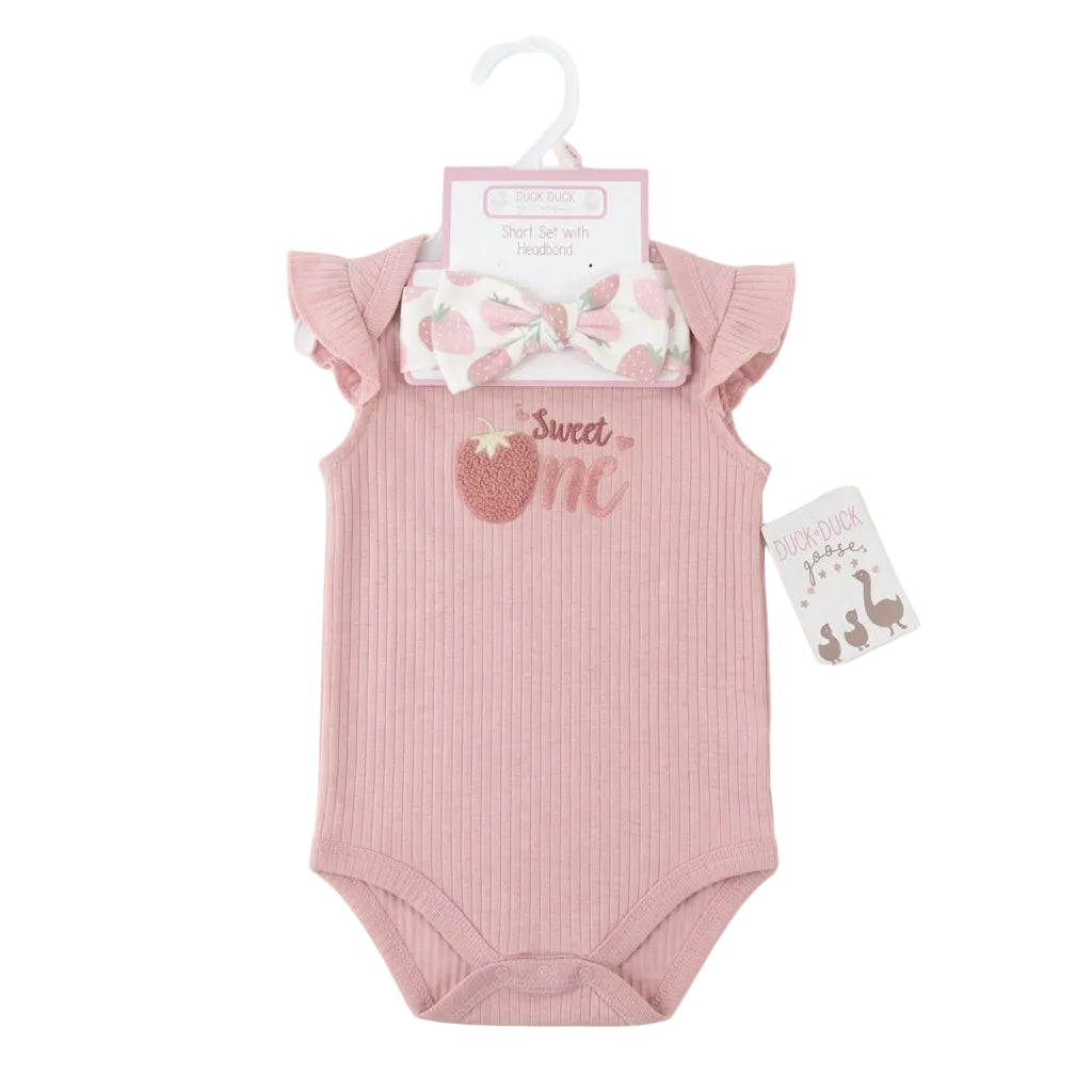 CONJUNTO DE BODY PARA BEBÉ NIÑA SET 3U