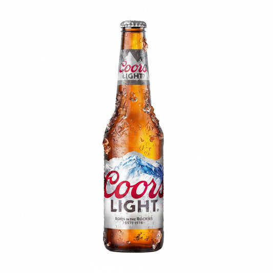 CERVEZA COORS LIGHT VIDRIO 355ML