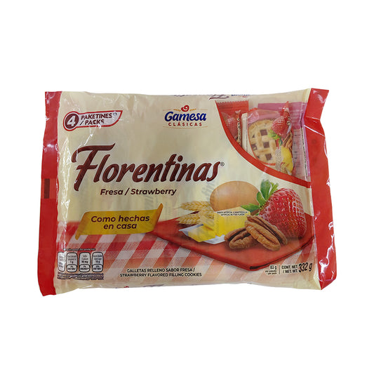 GALLETAS FRESA FLORENTINAS 332GR