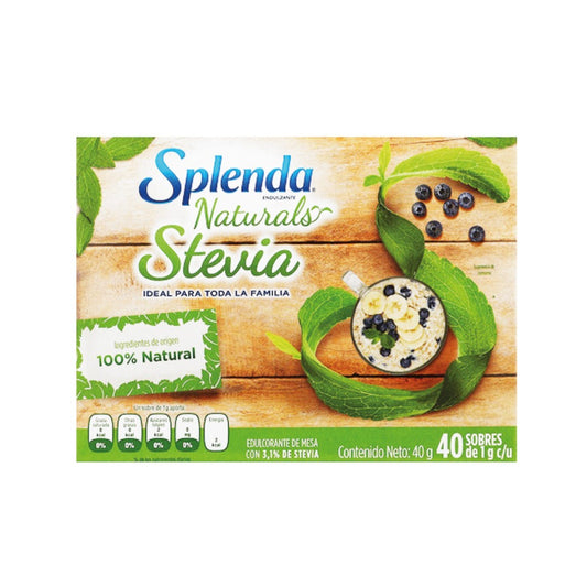 ENDULZANTE NATURAL SPLENDA 40U