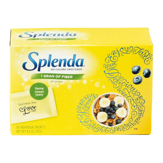 ENDULZANTE NATURAL SPLENDA 80U