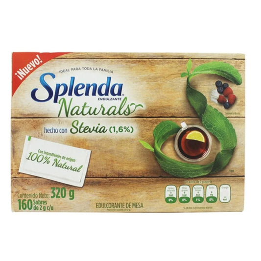 ENDULZANTE NATURAL SPLENDA 160U