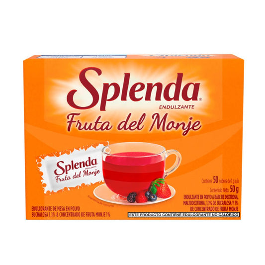 ENDULZ. FRUTA DEL MONJE SPLENDA 50U