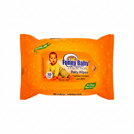 TOALLITAS HÚMEDAS FUNNY BABY 30U