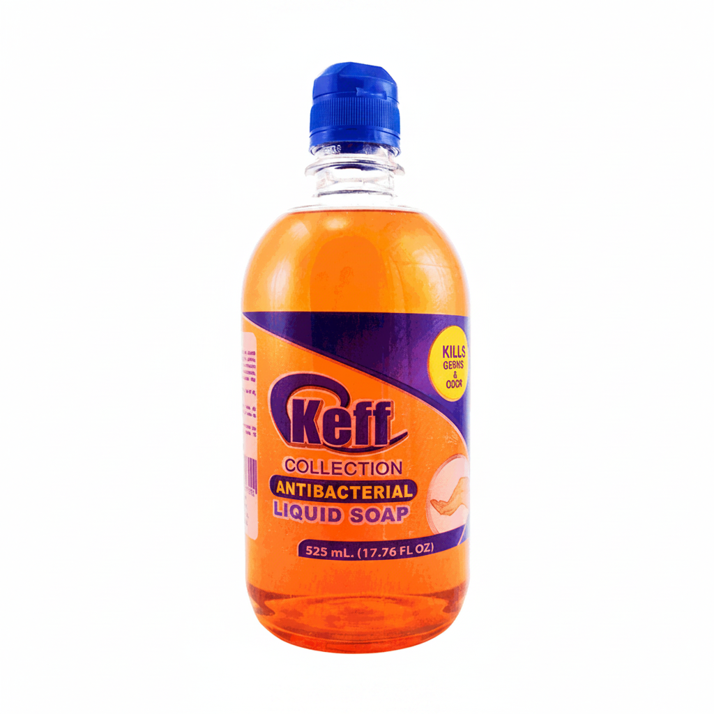 JABÓN LÍQUIDO ANTIBACTERIAL KEFF 500ML