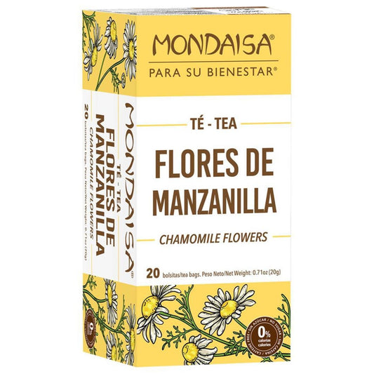TE MANZANILLA AROMA FLOR MONDAISA 20U