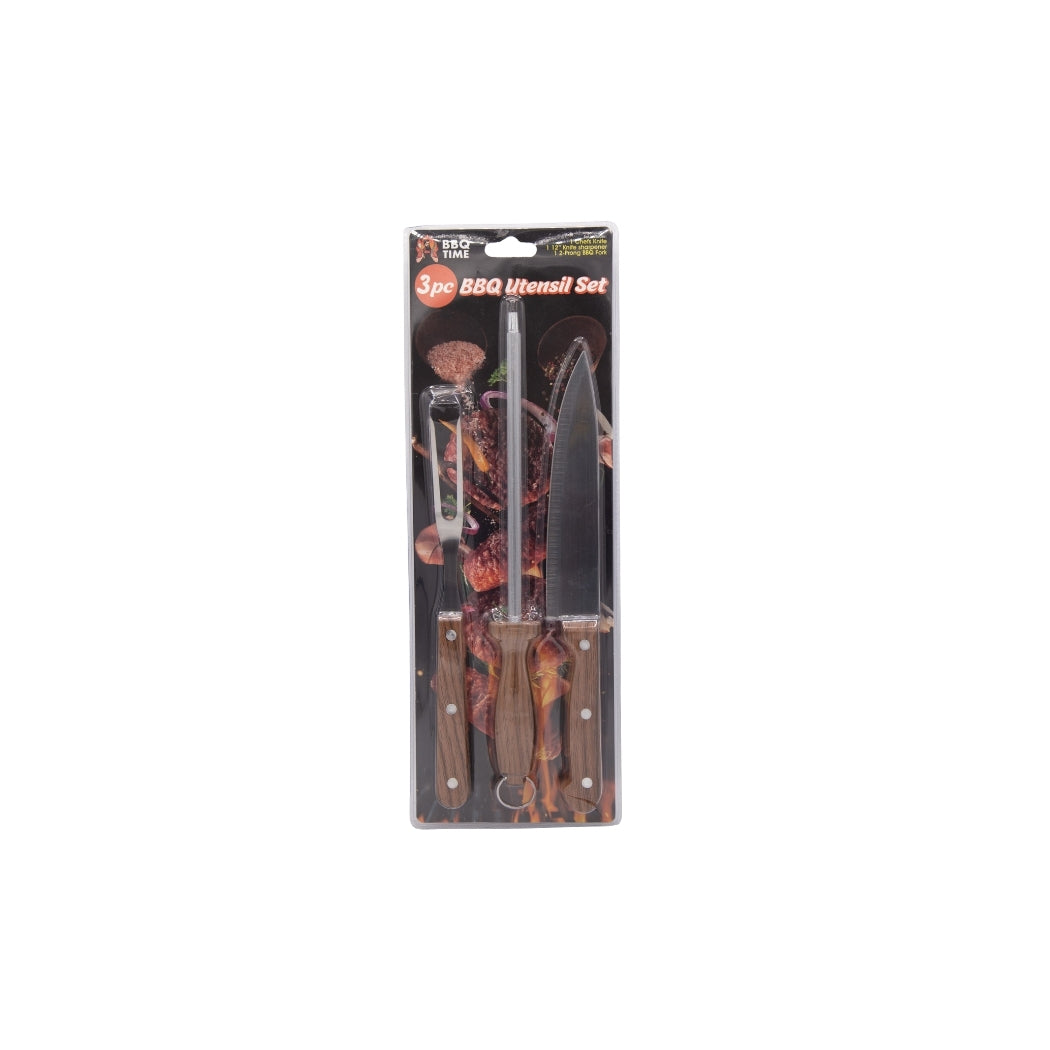 UTENSILIOS PARA BARBACOA 3PZS