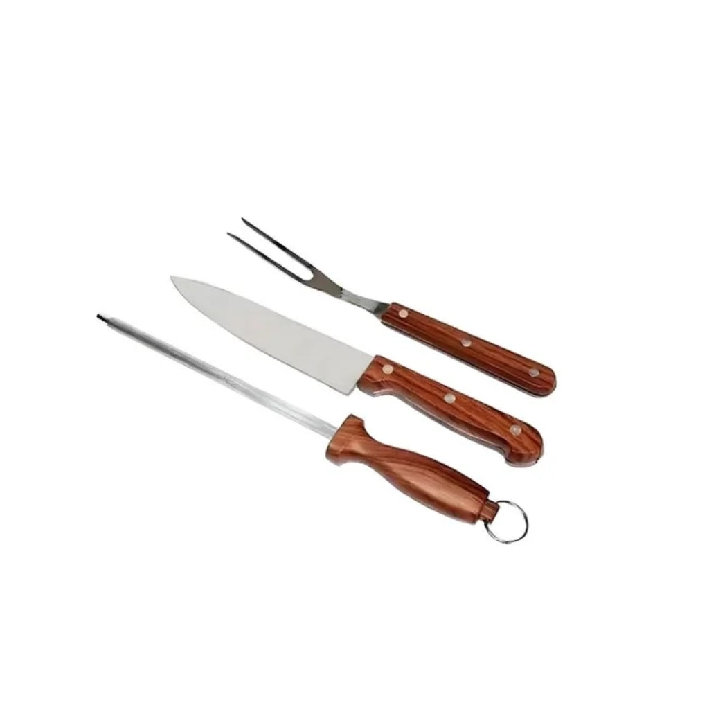 UTENSILIOS PARA BARBACOA 3PZS