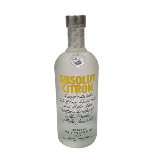 VODKA ABSOLUT CITRON 750ML