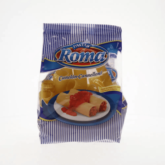 PASTA CANELON CANNELLONI PASTA ROMA 250GR