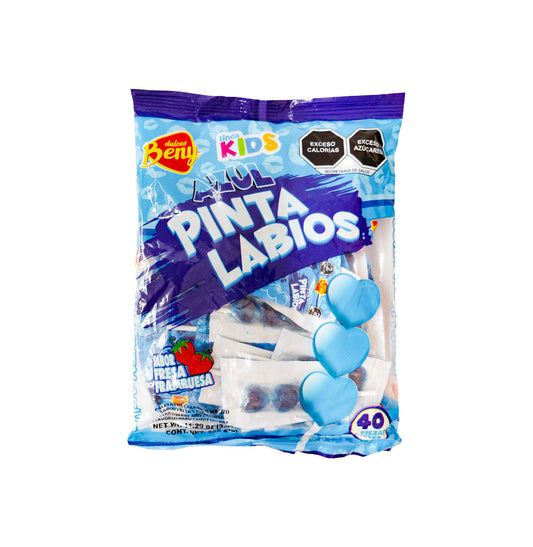 CARAMELOS PINTALABIOS AZUL BENY 320GR
