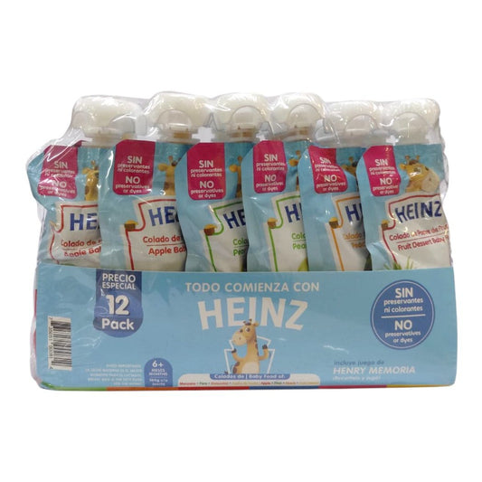 12PACK COLADO SURTIDO HEINZ 1260GR