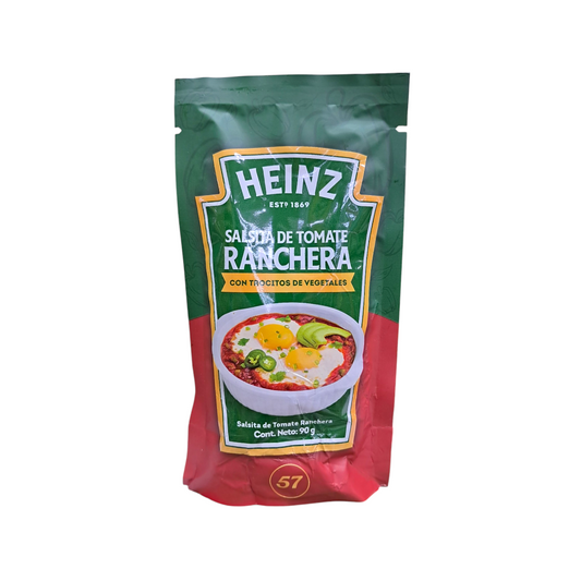 SALSA DE TOMATE RANCHERA HEINZ 90GR