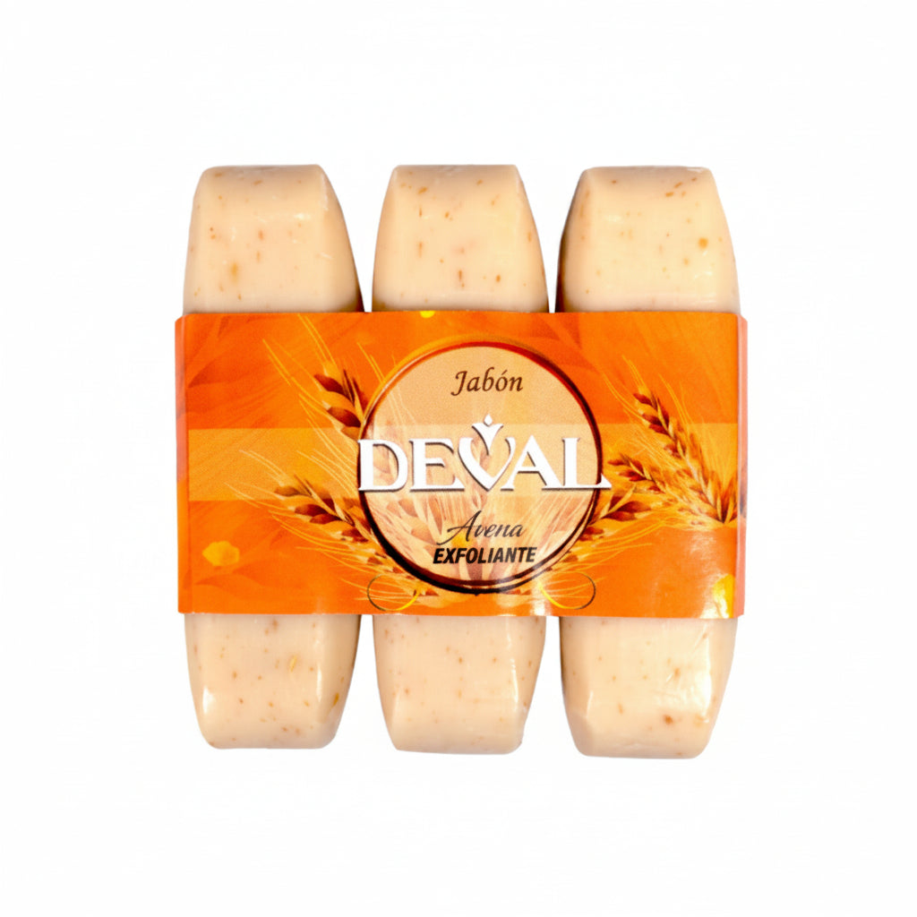 JABÓN DE AVENA DEVAL 3U 150GR