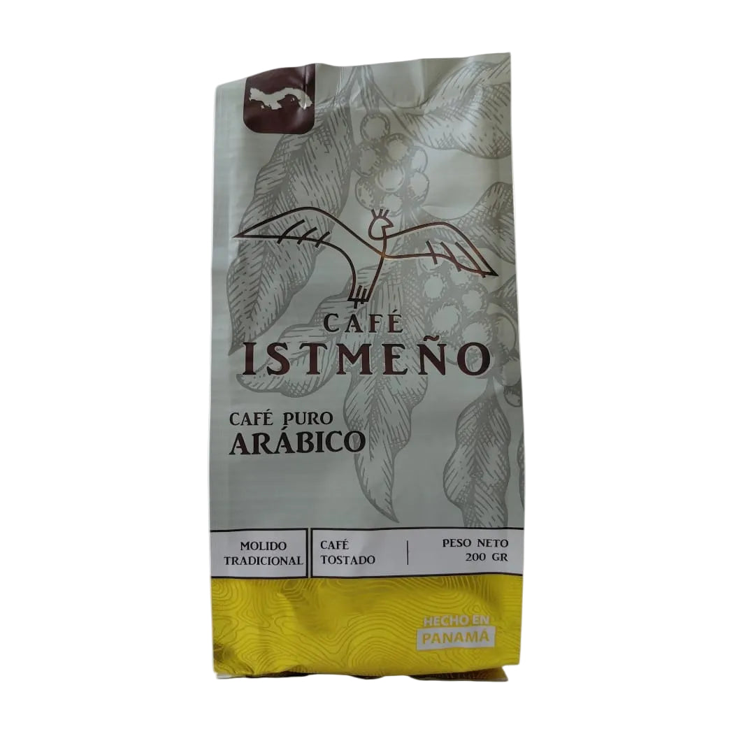 CAFÉ ARABICO MOLIDO ISTMEÑO 200GR