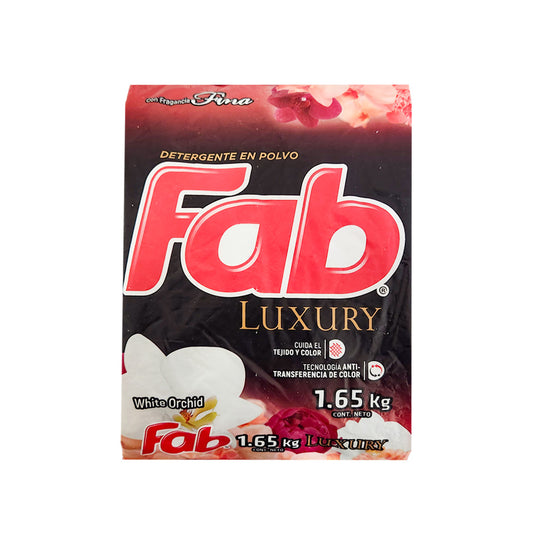 DETERGENTE EN POLVO WHITE LUXURY 1.65KG