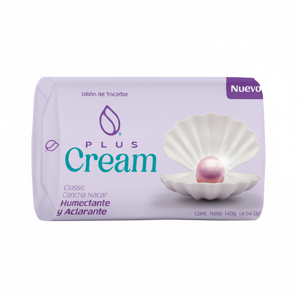 JABÓN CONCHA NACAR CLAS PLUS CREAM 140GR