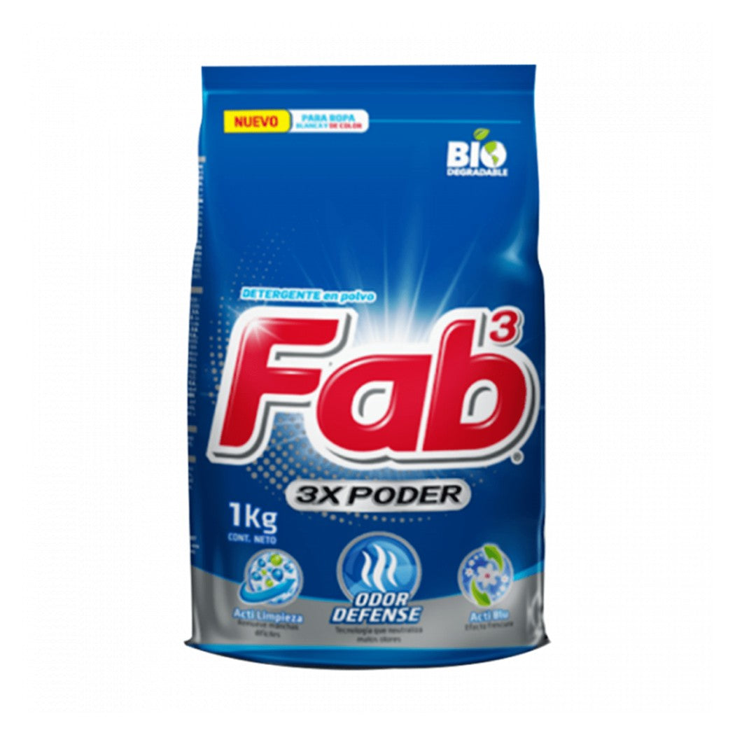 DETERGENTE ACTIBLU 1KG