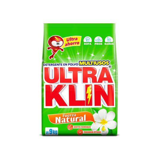 DETERGENTE FUERZA NATURAL 9KG