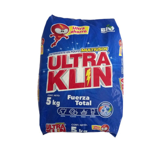 DETERGENTE EN POLVO FUERZA TOTAL 5KG