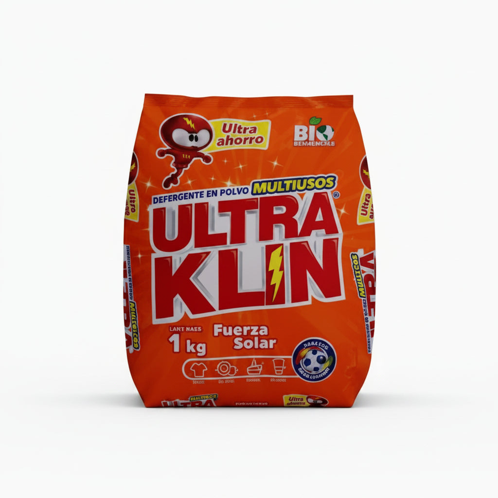 DETERGENTE EN POLVO FUERZA SOLAR 1KG