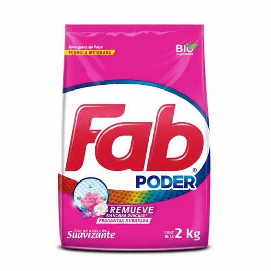 DETEREGENTE EN POLVO FLORES 2.5KG