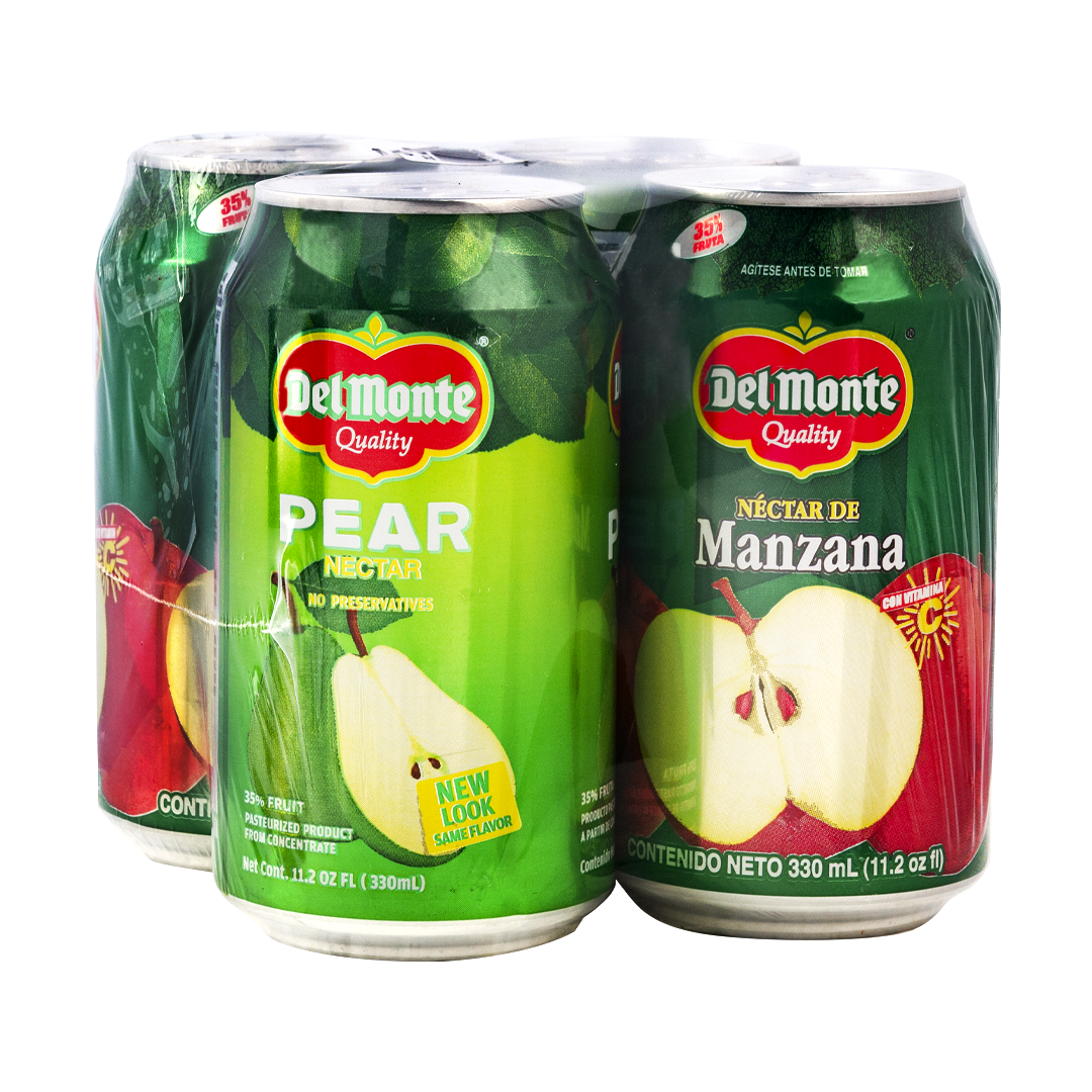 4PACK NECTAR LATA DEL MONTE 330ML