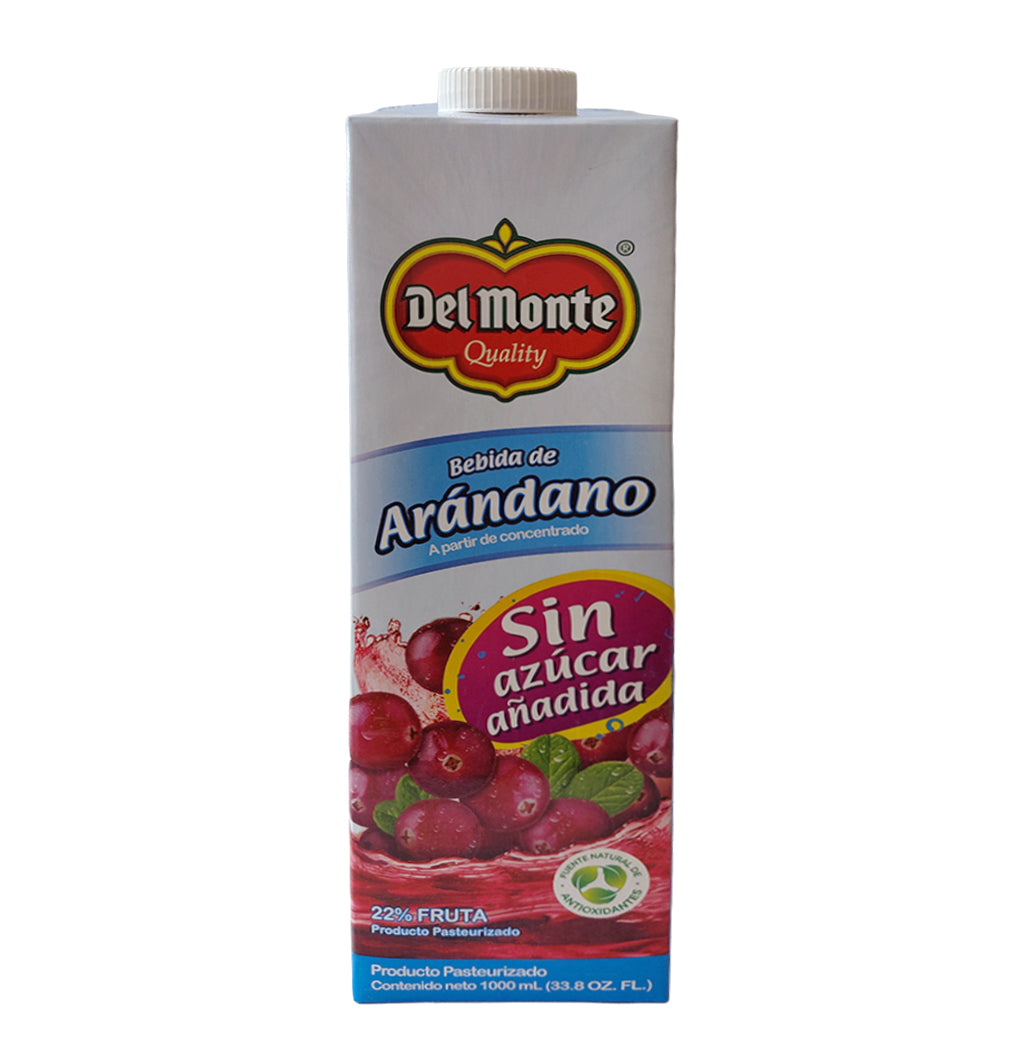 CRANBERRY S/A DEL MONTE 1L