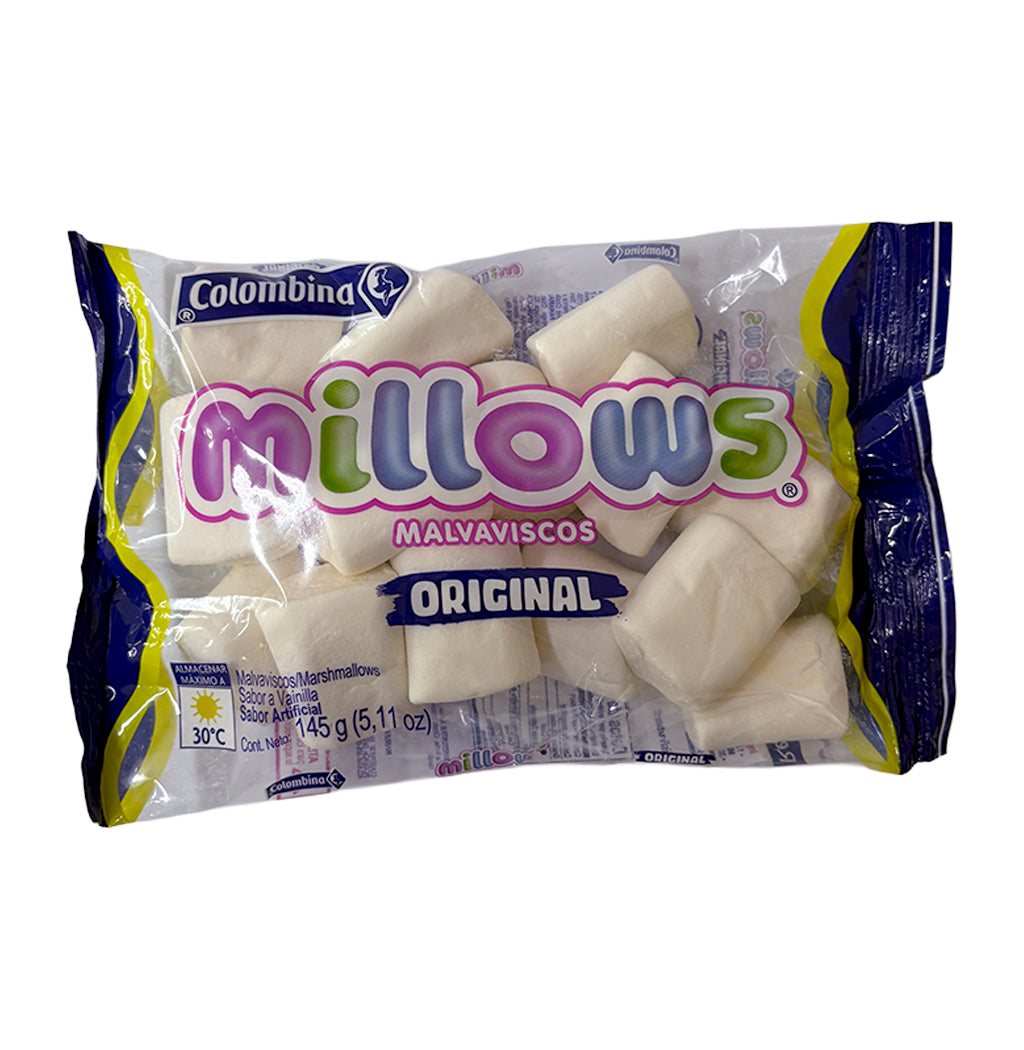 MALVA CILINDRICO BLANCO COLOMBINA 145GR