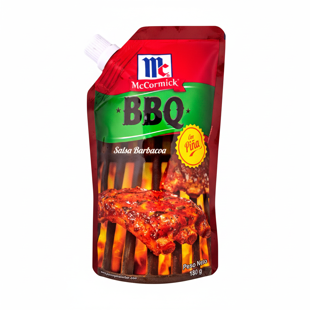 SALSA BBQ PIÑA MCCORMICK 180GR