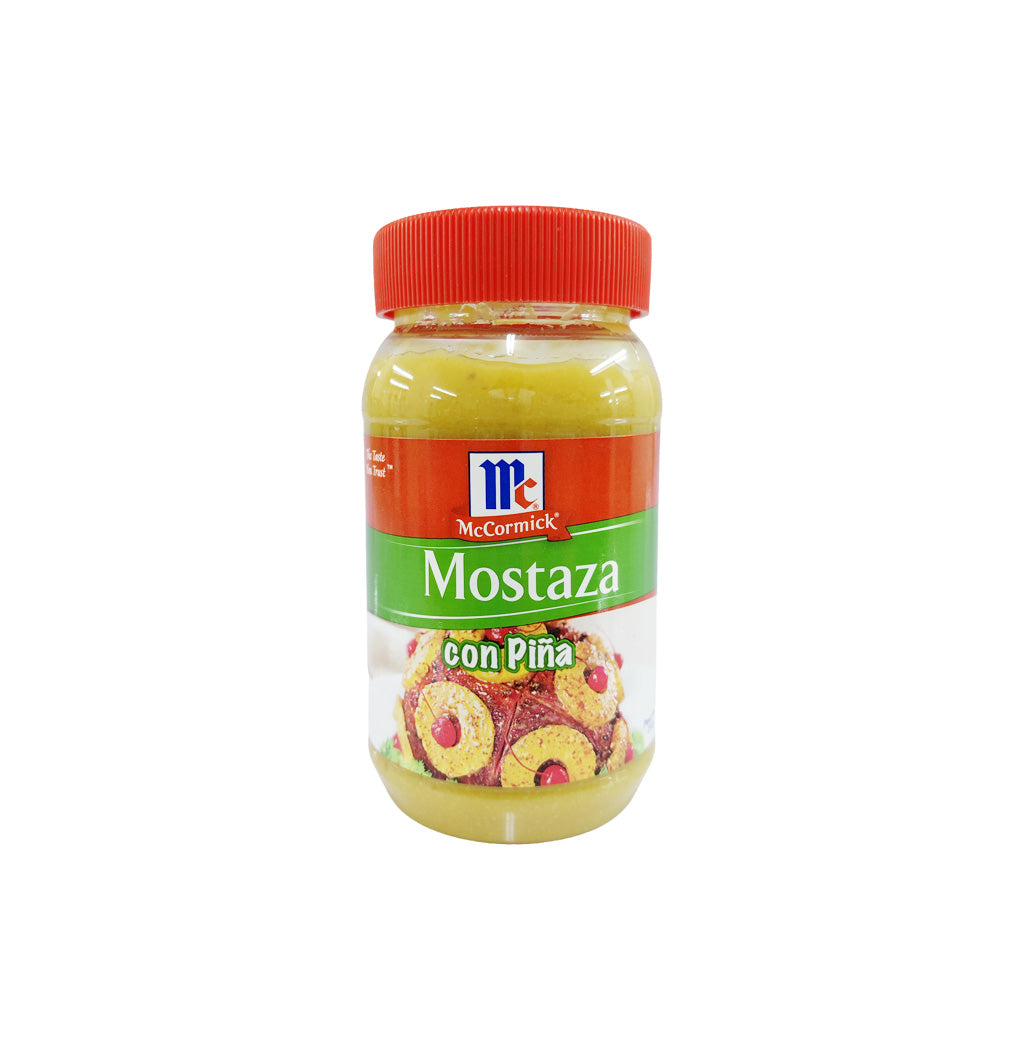 MOSTAZA DE PIÑA MCCORMICK 210GR