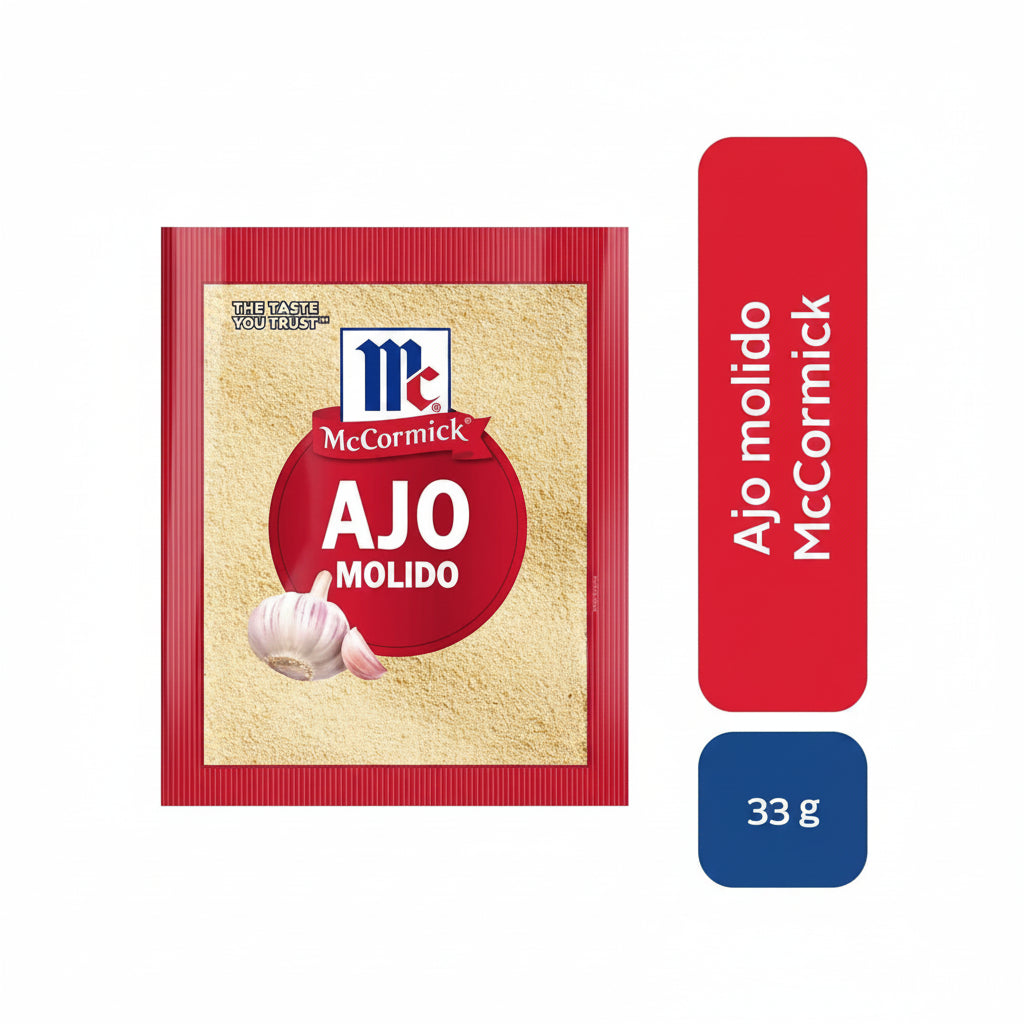 AJO MOLIDO MCCORMICK 35GR