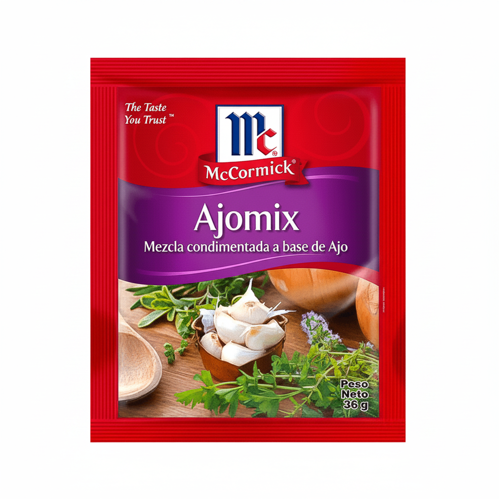 MEZCLA AJOMIX MCCORMICK 36GR