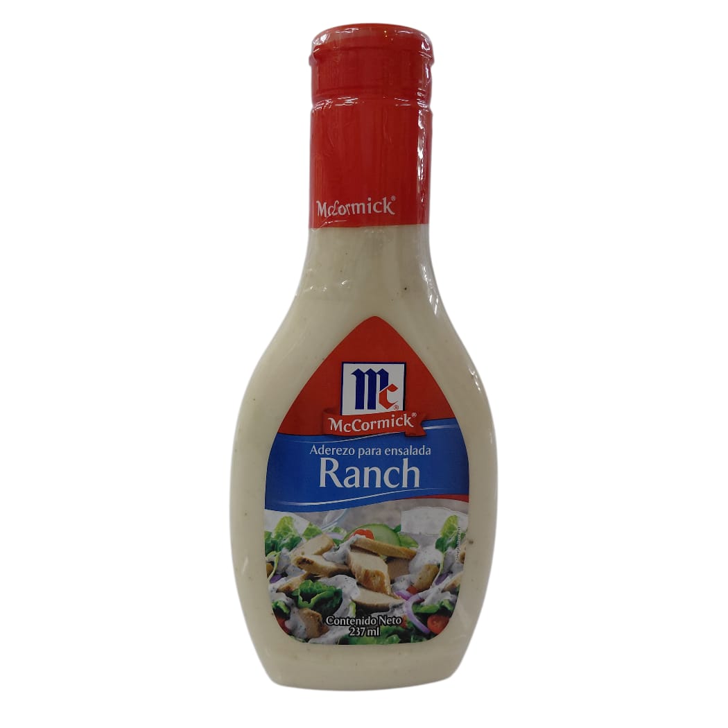 ADEREZO RANCH MCCORMICK 237ML