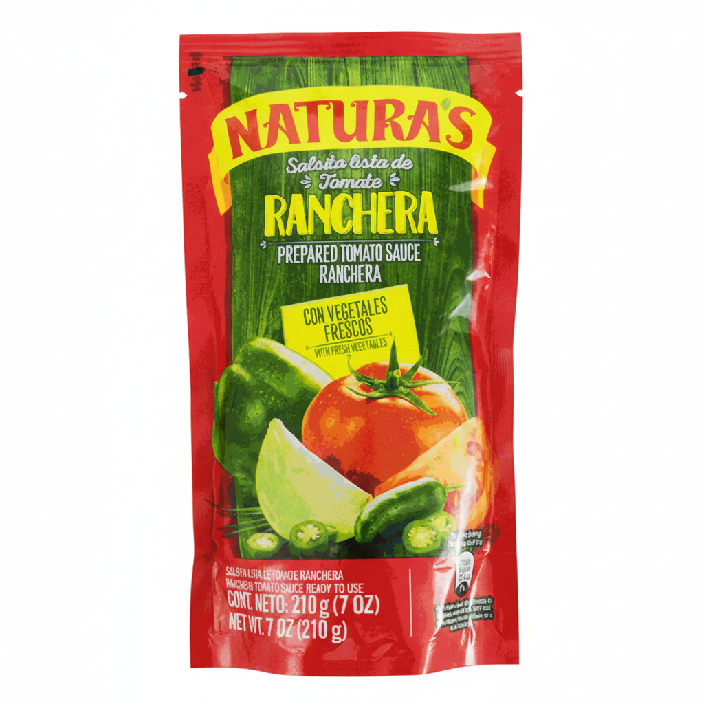 SALSA RANCHERA NATURAS 180GR