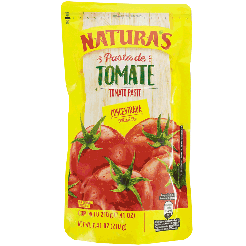 PASTA DE TOMATE NATURAS 210GR