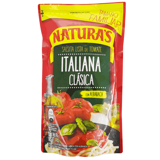 SALSA ITALIANA CLASICA NATURAS 400GR