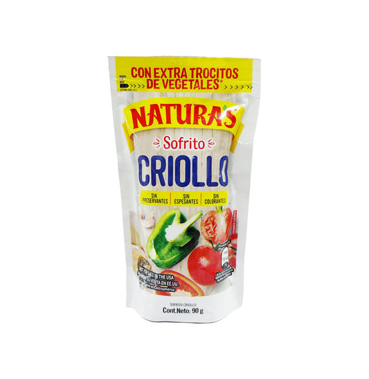 SOFRITO CRIOLLO NATURAS 90GR