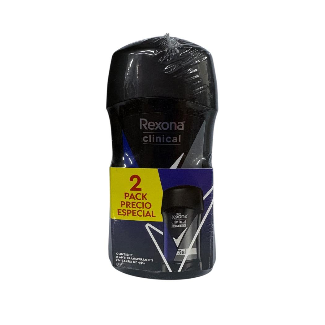 DESODORANTE CLINICAL CLEAN 2PACK 46GR
