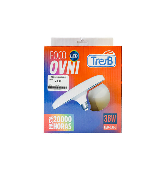 FOCO LED TIPO OVNI TRESB 36W