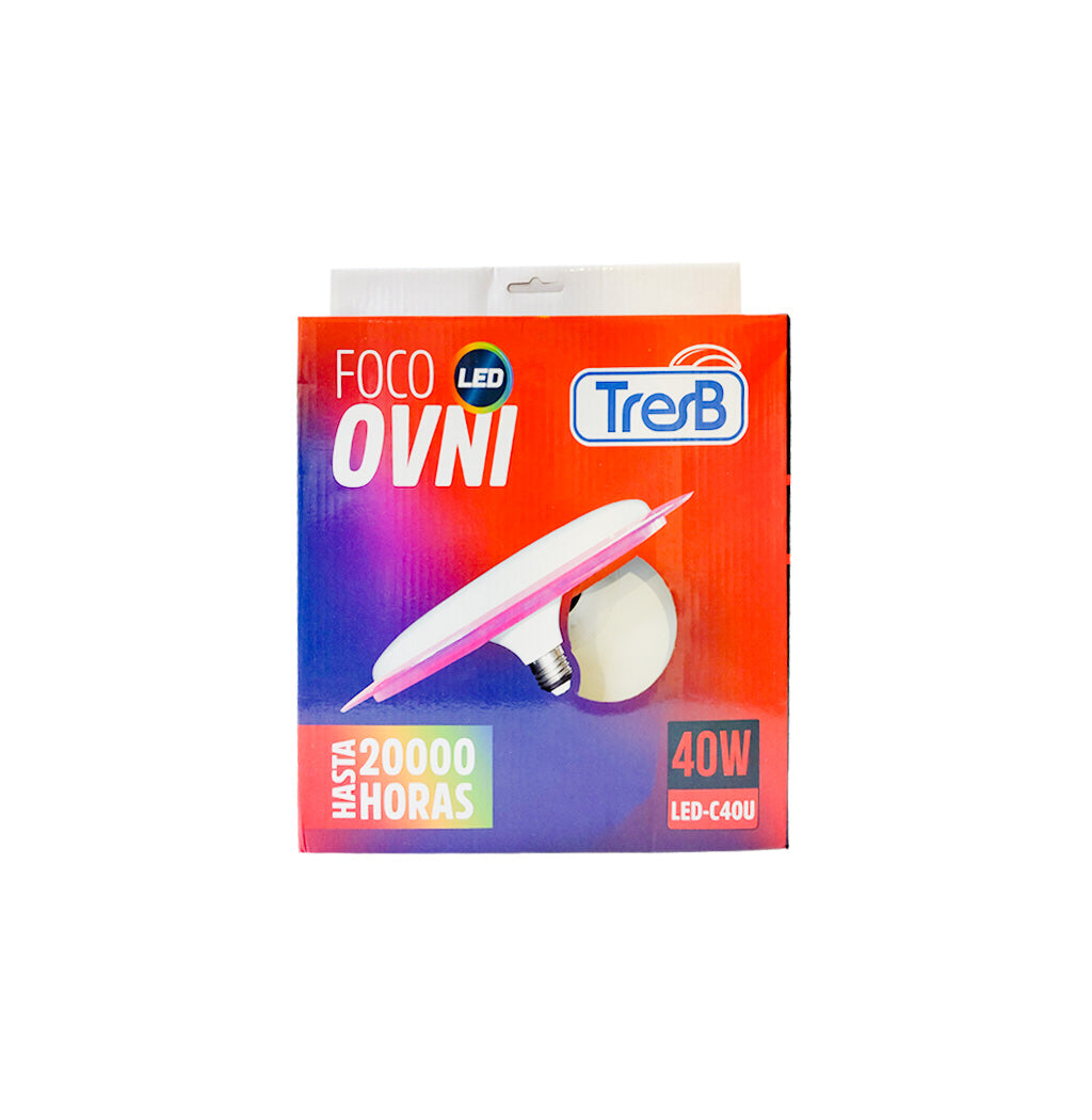 FOCO LED TIPO OVNI 40W