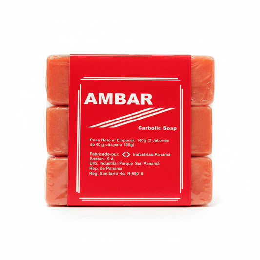 JABÓN CARBOLICO AMBAR 3U