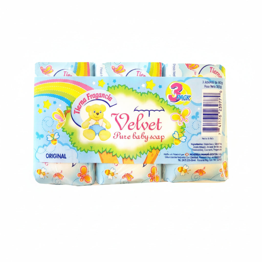 JABÓN ORIGINAL VELVET 3U