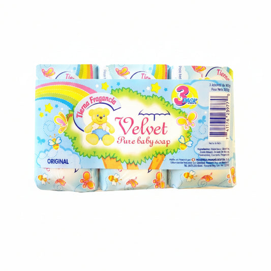 JABÓN ORIGINAL VELVET 3U