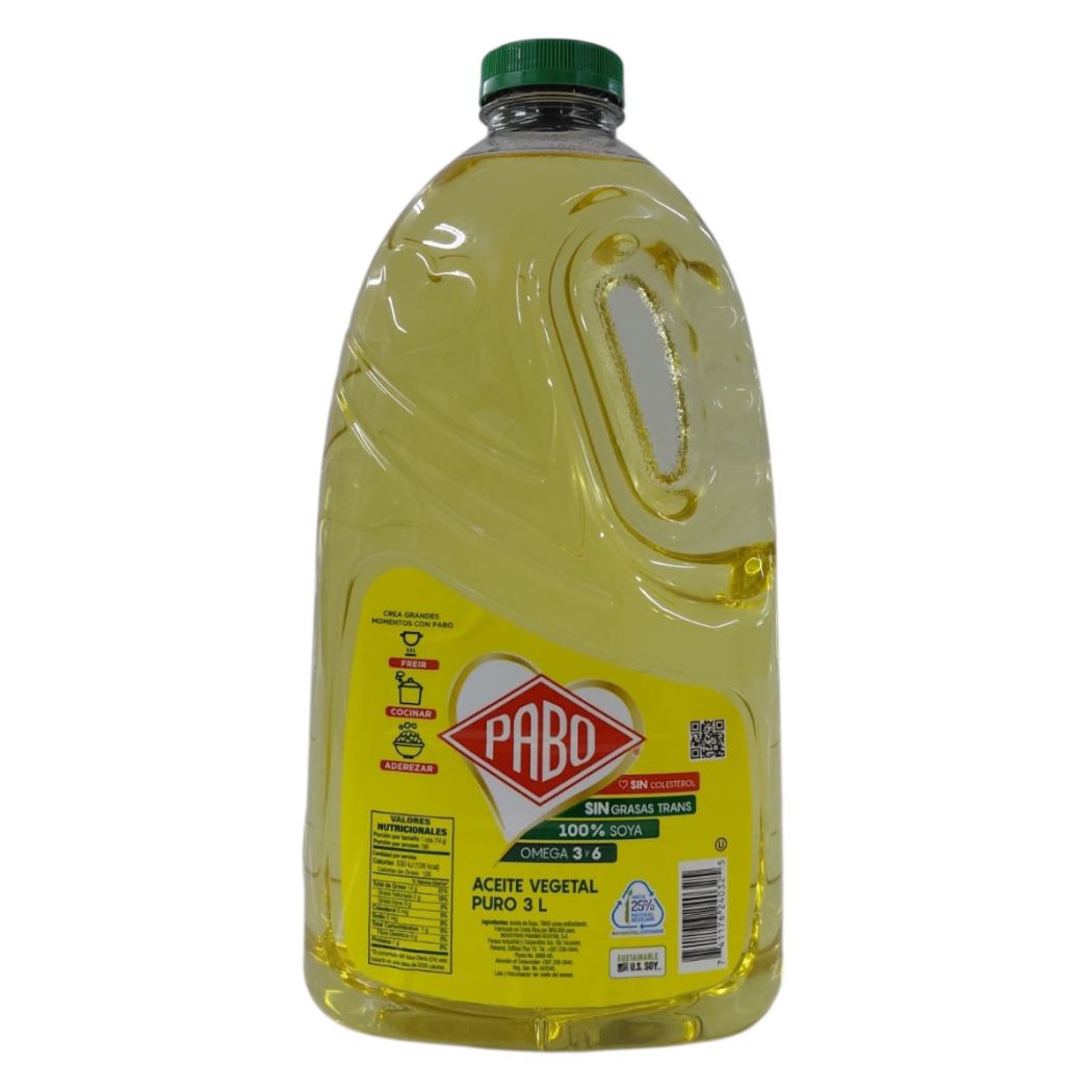 ACEITE SOYA PABO 3L