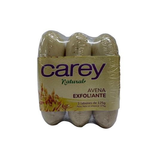 JABÓN DE TOCADOR AVENA EXFOLIANTE 3PACK
